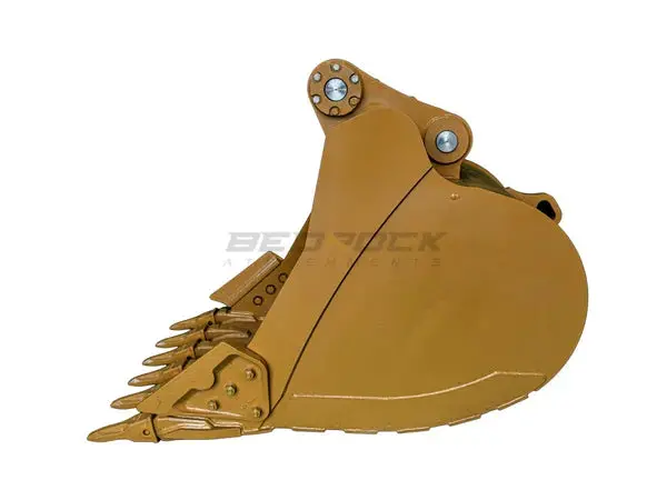 Bedrock Attachments General-Purpose Bucket & Adjuster Gp | Width 48-Inch | Capacity 1.58 Cu M | Machine Size 24-30 Tons | For Excavators Cat 324E, 329D/E/F, 330F 2