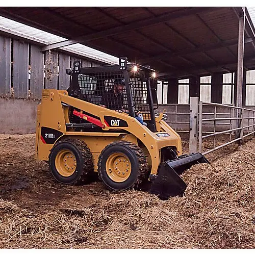 Bedrock Attachments Grapple Bucket | Width 75" | Model Skgrb-75 | Bolt-On Cutting Edge | Hydraulic Flow Range: 15-25 Gpm | For Skid Steer 1