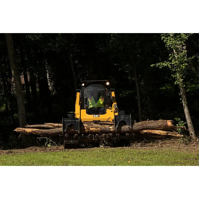 Bedrock Attachments Grapple Rake | Width 72" | Model Skgrr-72 | Hydraulic Flow Range: 15-25 Gpm | For Skid Steer 1
