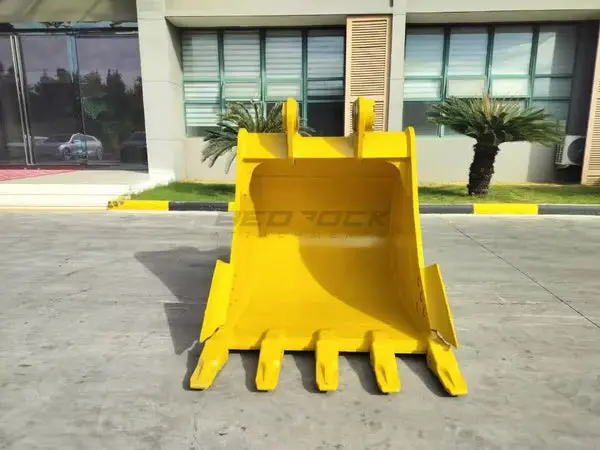 Bedrock Attachments Heavy-Duty Bucket | Model 50 Inch Hd | Width 50" | Capacity 1.36 Cu M | Machine Size 24-30 Tons | For Excavators 1