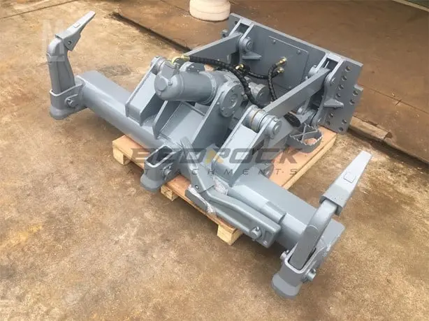 Bedrock Attachments Heavy-Duty Ms Ripper | Model Br391 | Width: 77.5" | Weight: 1 Ton | For Bulldozer 1