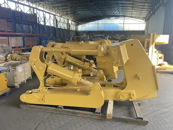Bedrock Attachments Heavy-Duty Ss Ripper | Model Br02-O | Width: 59.1In | Weight: 4.8 Ton | For Bulldozer 1