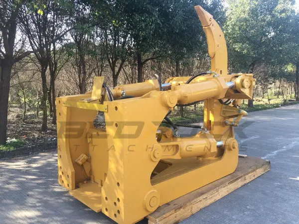 Bedrock Attachments Heavy-Duty Ss Ripper | Model Br04 | Width: 57.1" | Weight: 4.5 Ton | For Bulldozer 1