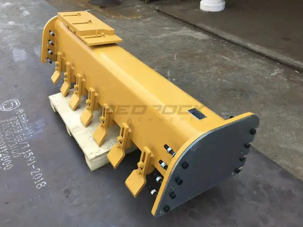 Bedrock Attachments Interchangeable Bumper | Model Rs11 | Width 86.6" | For Road Rollers 1