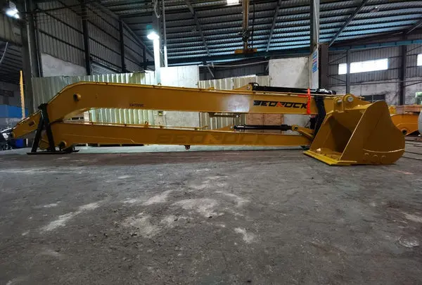 Bedrock Attachments Long Reach Arm And Boom | Model El320c-18-Scn | Reach 59' Ft | Machine Size 20-23 Tons | For Excavators Cat 320B/320C 1