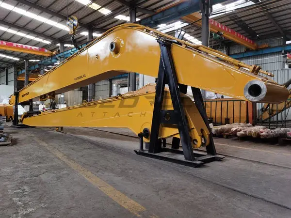 Bedrock Attachments Long Reach Arm And Boom | Model El325d-18 | Reach 59' Ft | Machine Size 30-35 Tons | For Excavators Cat 325D-330D2l 1