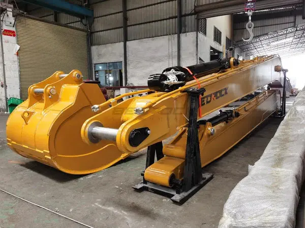 Bedrock Attachments Long Reach Arm And Boom | Reach 66' Ft | Machine Size 45-50 Tons | For Excavators 1