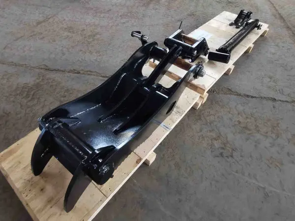 Bedrock Attachments Pin Grabber Thumb | Model Ept65-Pg2t24 | Width 29.9" | Pin Size 65Mm | 2 Teeth | Machine Size 12-15 Ton | For Excavators 1