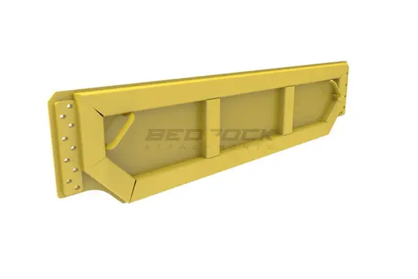 Bedrock Attachments Tailgate Rear Board | Width 87" To 91" | Length 24"& 25" | Machine Size 25-45 Tons | For Articulated Trucks 1