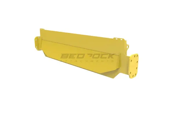 Bedrock Attachments Tailgate Rear Plate | Width 85" To 93" | Machine Size 25-50 Tons | For Articulated Trucks 1