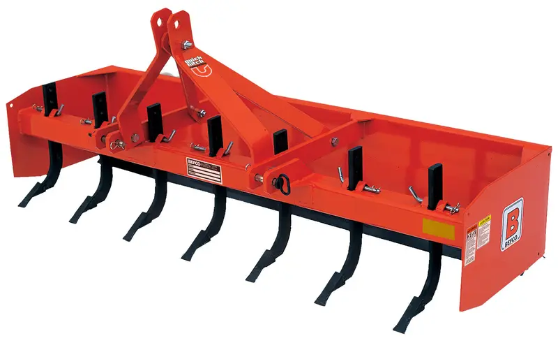 Befco Box Scrapers/ Box Blade | Sub-Compact & Standard Duty Models | Working Width 48", 60", 72" & 84" | Horsepower 16-65 Hp | For Tractors 2