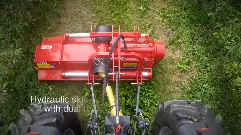Befco | Destroyer Flail Shredder | Model D90 Series | Width 60" To 88" | Horsepower 40–90 Hp | Side-Shift | Horsepower 40–90 Hp | For Tractor 8