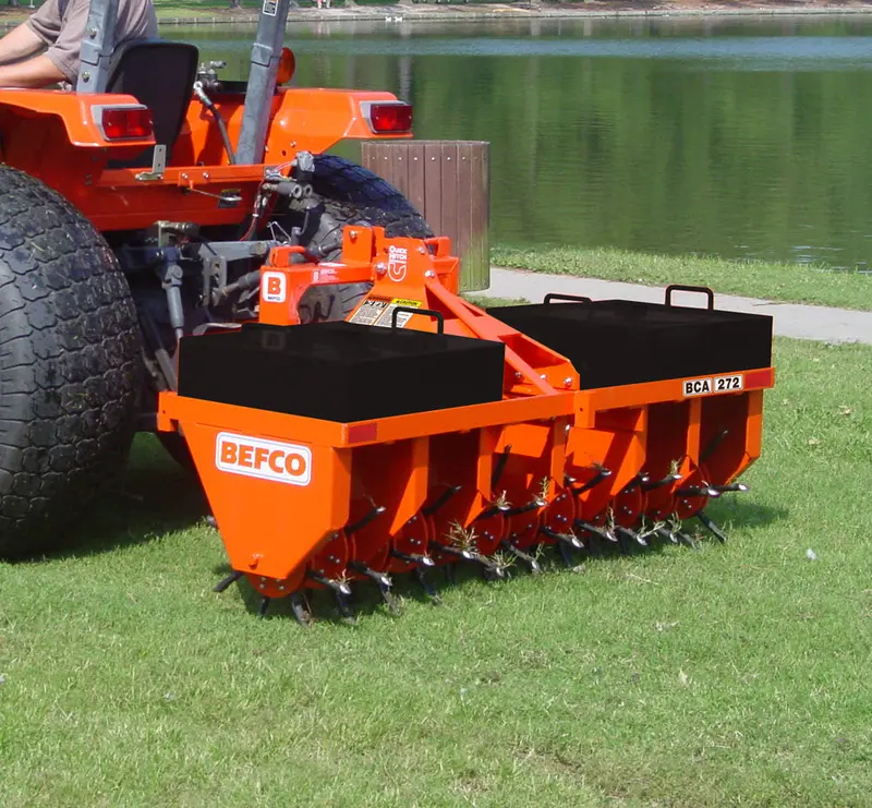 Befco Heavy Duty 3-Point Core Aerator Plugger | 20-70 Hp | Model Bca-260 & Bca-272 For Tractor 1