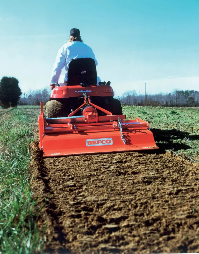 Befco Till-Rite Heavy Duty 3-Point Rotary Tiller | Model T30 With Shear Bolt & Slip Clutch | Width 34", 42"  & 50" | Horsepower Range 16-30 Hp  | For Tractor 1