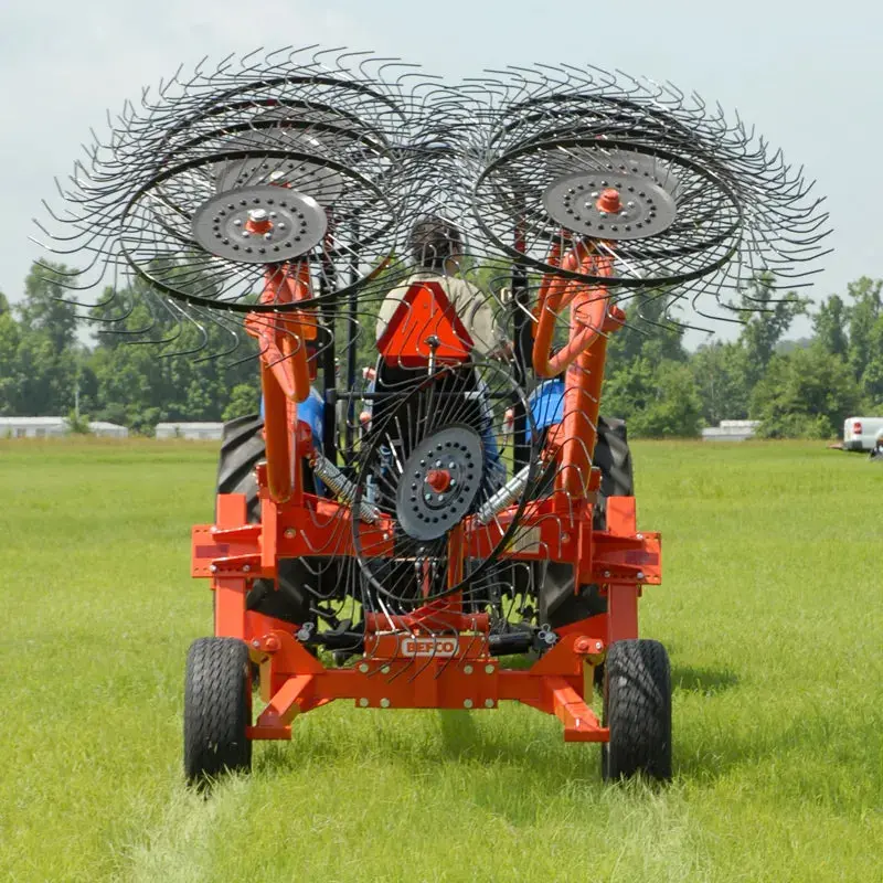 Befco | V-Wheel Hay Rakes | Model Hrc Series | 8 To 12 Wheel Configurations | 21′ To 25′ Working Width | Hydraulic Folding | Horsepower 30 To 80 Hp | For Tractors 1