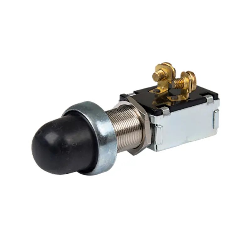 Bep 2-Position Spst Moisture Sealed Push Button Switch - Off/(On) [1001503] 1