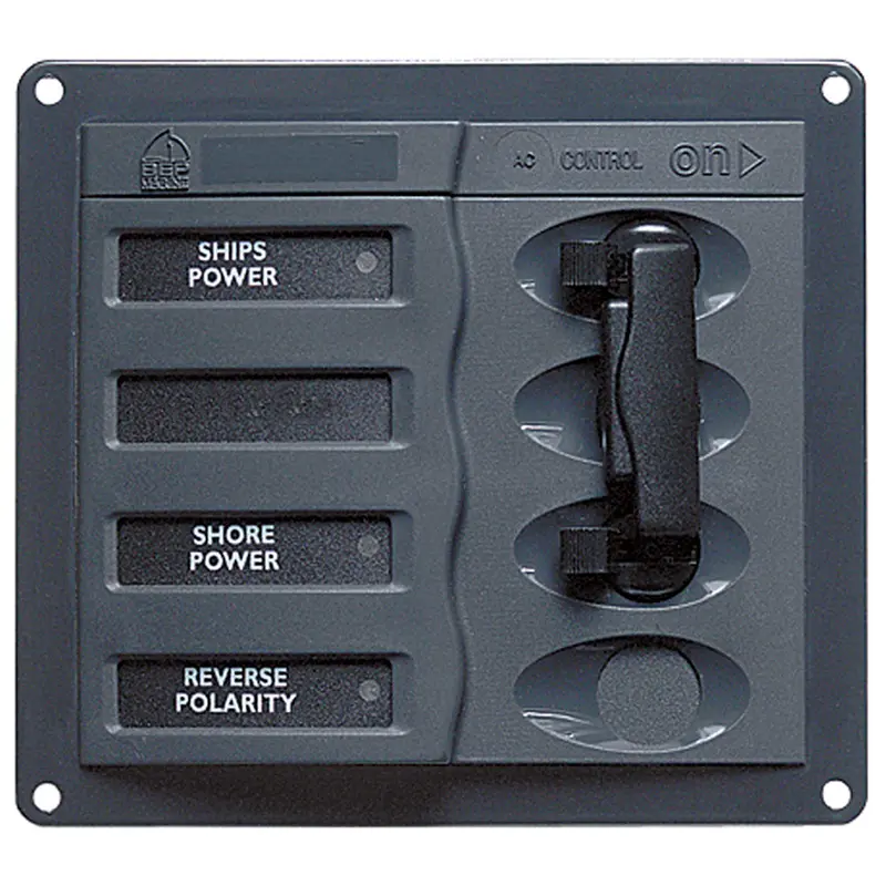Bep Ac Circuit Breaker Panel Without Meters, Double Pole Change Over Panel [900-Acch-110V] 1