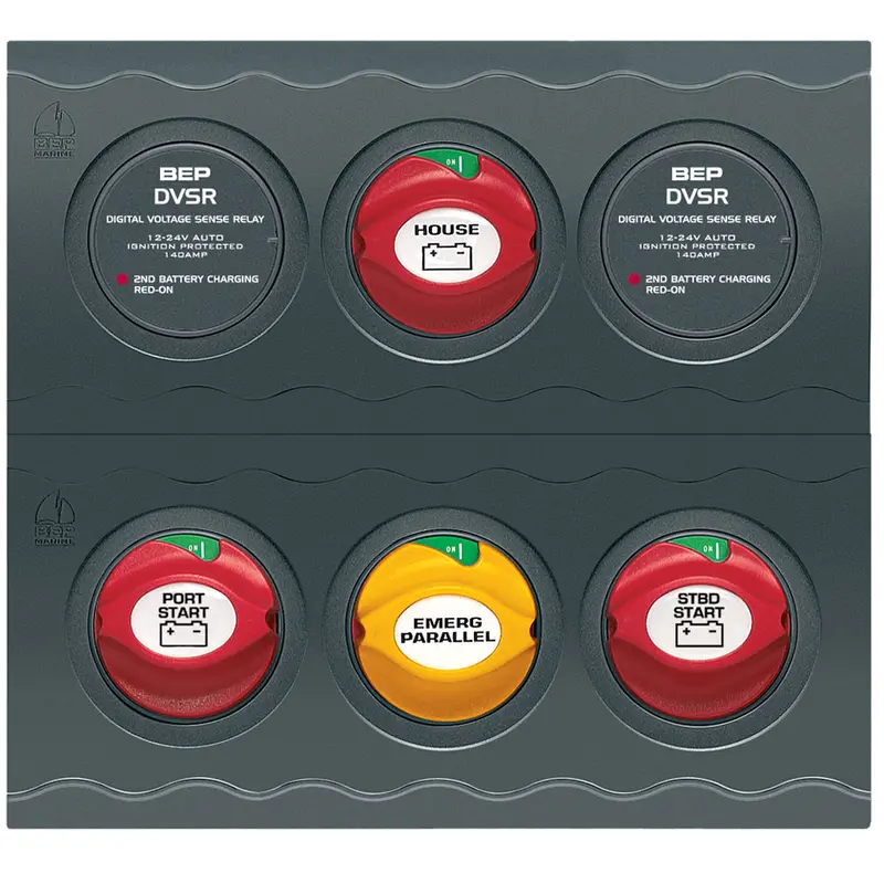 Bep Battery Management Contour Connect Panel F/Twin Engines W/Vsr's [Cc-803N] 1
