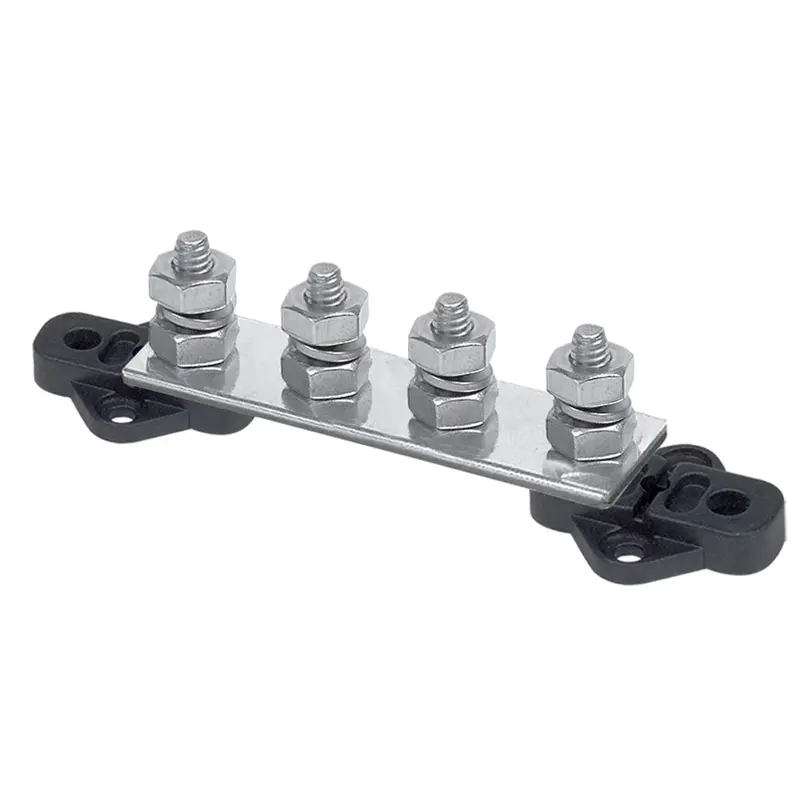 Bep Pro Installer Bus Bar - 4 Way - 150A - 1/4" Studs [Bb-4S-150A/Dsp] 1