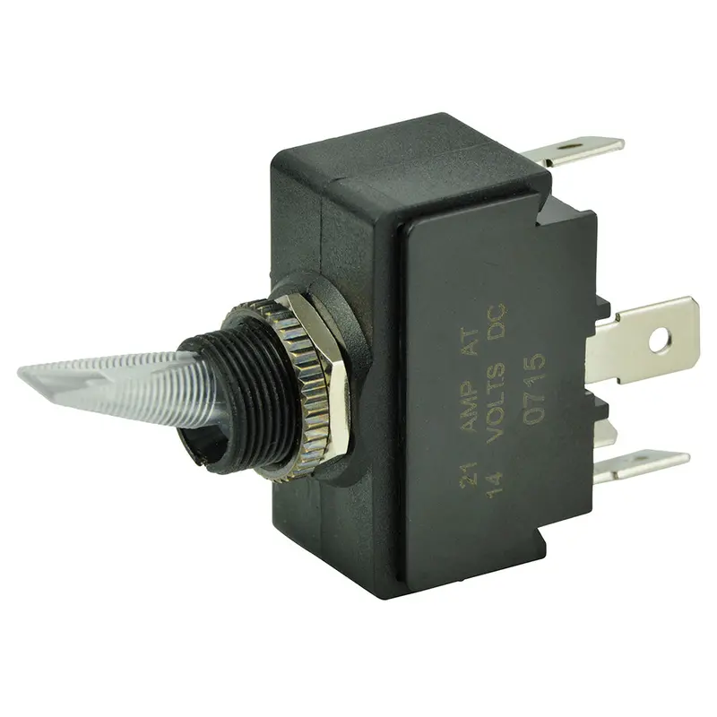 Bep Spst Lighted Toggle Switch - Red Led - 12V - On/Off [1001906] 1