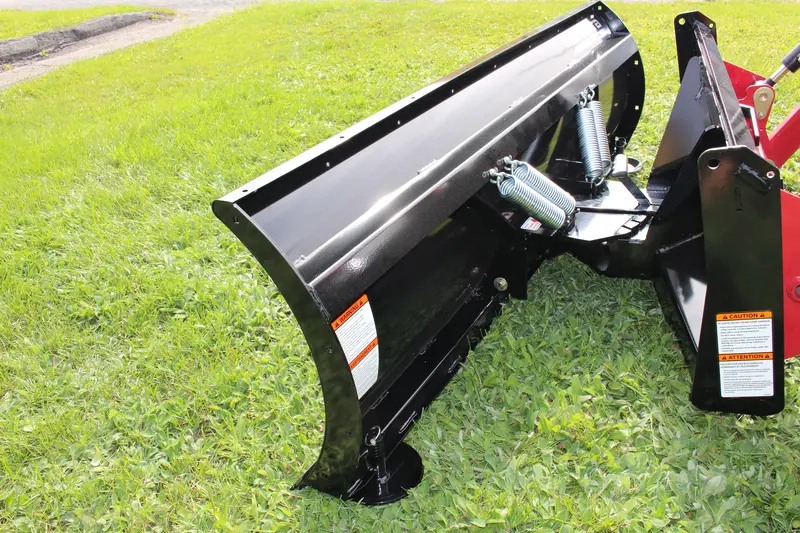 Bercomac Snow Blade Equipped W/ "Skid Steer" Style Attach | Width 62" & 72" | 20 - 40 Hp | For Tractors 1