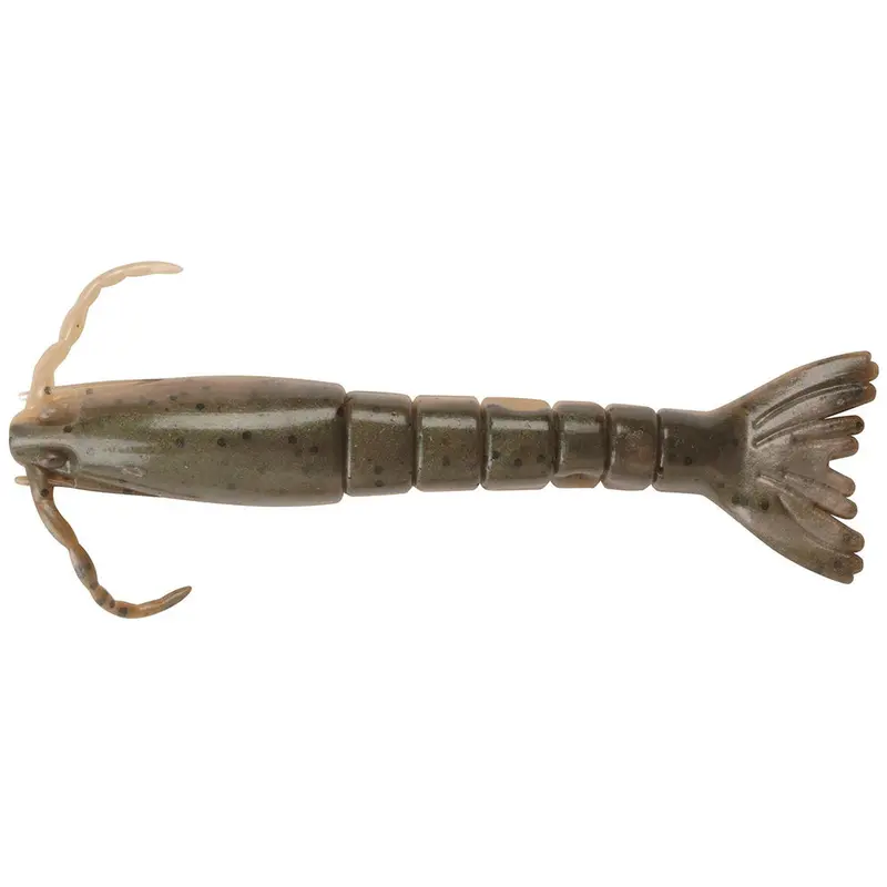 Berkley Gulp! Alive! Saltwater Shrimp - 4" - Natural Shrimp - Half Pint Container [1296197] 1