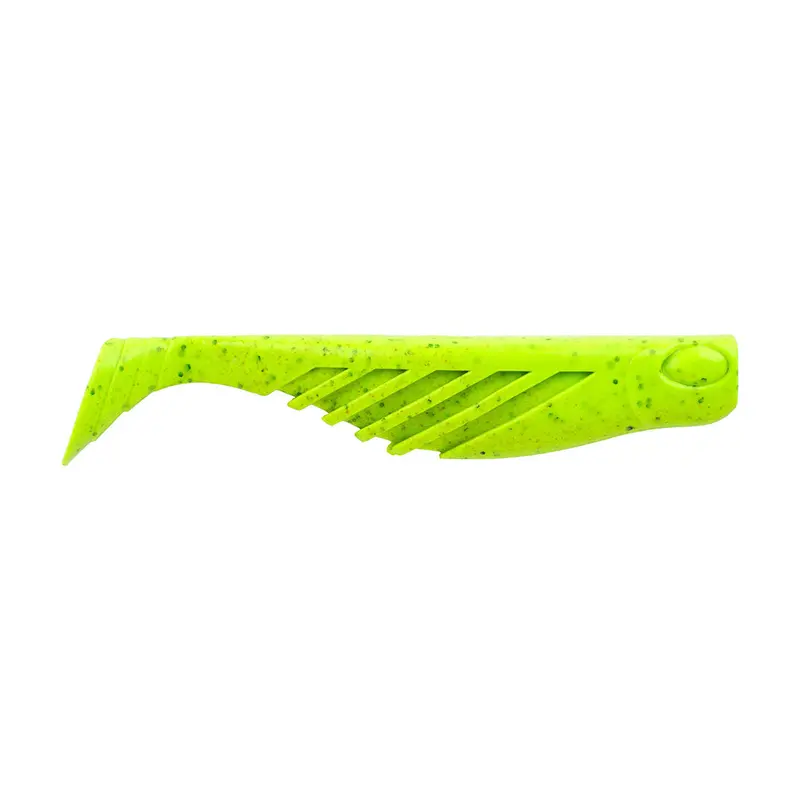 Berkley Gulp! Saltwater Ripple Mullet - 3" - Chartreuse Pepper Gsrm3-Cp [1637700] 1