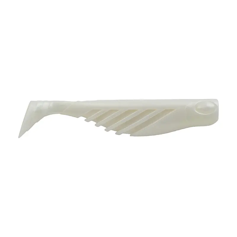 Berkley Gulp! Saltwater Ripple Mullet - 4" - Pearl White Gsrm4-Pw [1637693] 1