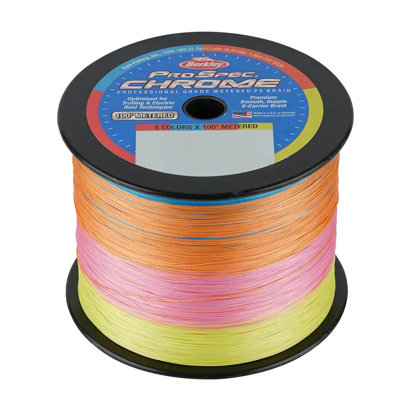 Berkley Prospec Chrome 4 X 100' Metered Braid - 20Lb - 3500Yd [1640955] 1