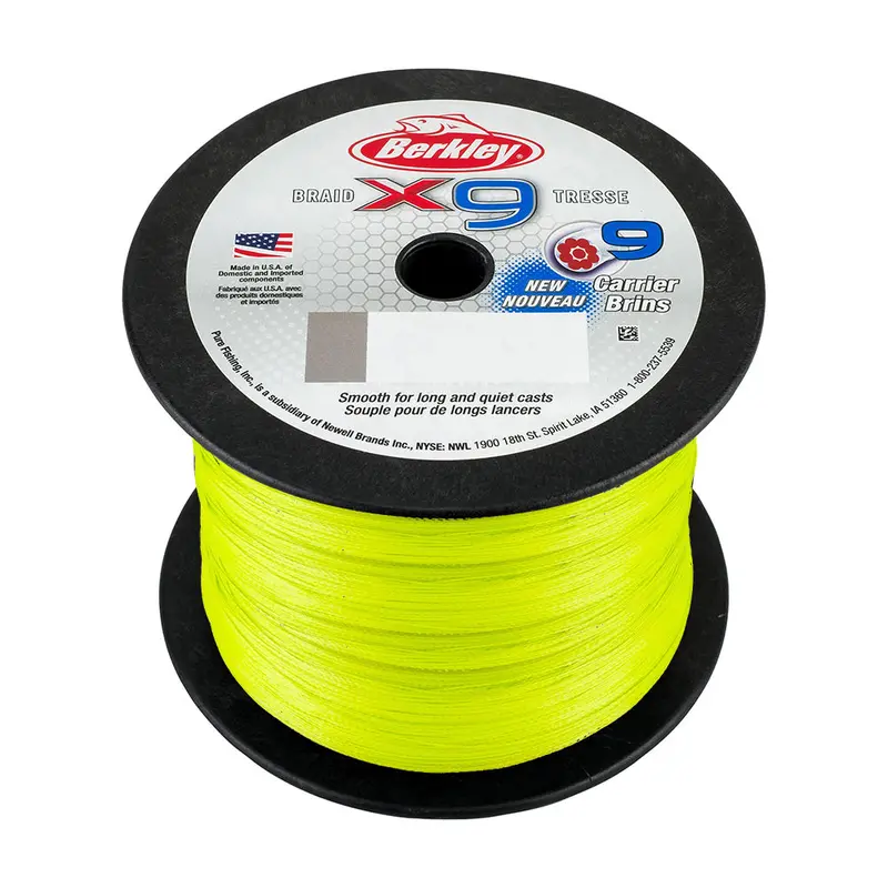 Berkley X9 Flame Green Braid - 20Lb - 2188 Yds - X9bbk20-Gg [1486874] 1