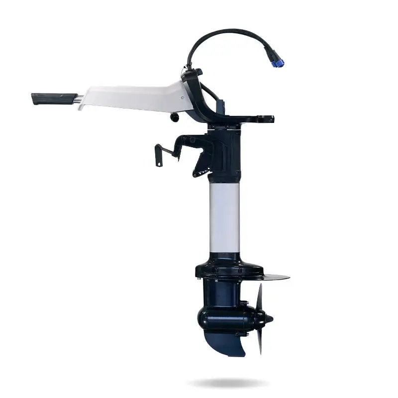 Bixpy Pwc Motors N-3 Motor Assembly | Sku: Mt-Nmb-3801 | Short/Long Shaft | Direct-Drive Brushless Outboard  (3Hp Equivalent) | For Jon Boats, Dinghies, Inflatables, Tenders & Small Sailboats 1