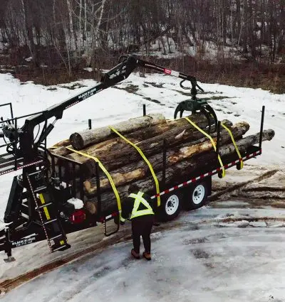 Black Horse | 7’X20’ Road-Forestry Trailers | Double & Triple Axel | Gvwr (Lb) 16,000-21,000 1