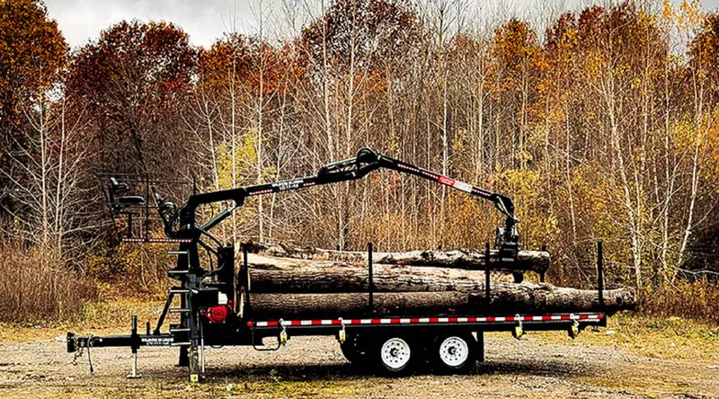 Black Horse | Model Ltr510-7K 10’ Road-Forestry Trailers | Trailer Size 5' X 10' | Dual Axel | Gvwr (Lb) 7,000 1