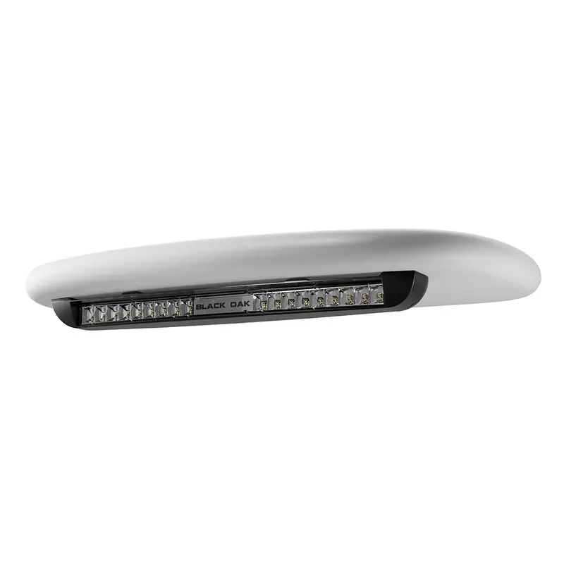 Black Oak Low Profile Marine Bar - Flood - Undermount - Black [Lp-Bxu] 1