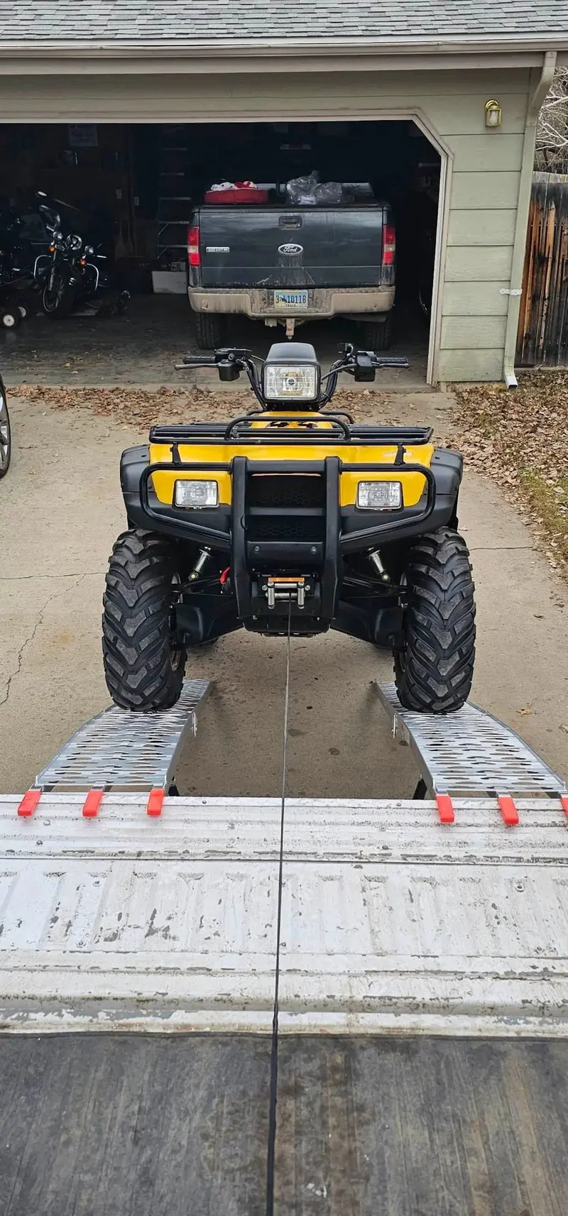 Black Widow Arched Folding Dual Runner Atv Ramps | Model Afp-9012-2 | Size 7'6" Length X 11.1" Width | Capacity 1,500 Lb. | Horsepower 4 To 90+ Hp | For Atv & Utv Loading 1