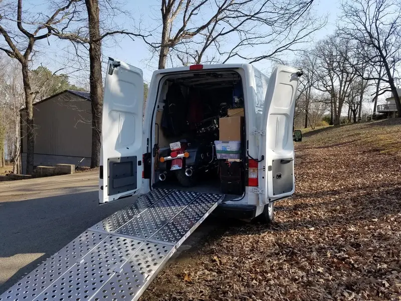 Black Widow Big Boy Ez Rizer™ 3-Piece Arched Folding Ramp | Model Mf3-9647-Ez To Mf3-14447-Ez | Lengths 8' To 12' | Capacity 1,500 To 3,000 Lb | Horsepower 4 To 90+ Hp | For Motorcycle, Atv & Utv 1