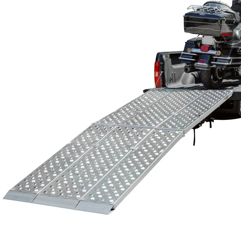 Black Widow Big Boy Ez Rizer™ 3-Piece Arched Folding Ramp | Model Mf3-9647-Ez To Mf3-14447-Ez | Lengths 8' To 12' | Capacity 1,500 To 3,000 Lb | Horsepower 4 To 90+ Hp | For Motorcycle, Atv & Utv 4