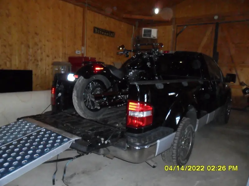 Black Widow Big Boy Ez Rizer™ Arched Folding Motorcycle Ramp | Models Mf2-9638-Ez To Mf2-14438-Ez | Size 8' To 12' X 38" | Capacity 2,000 To 3,000 Lb | Horsepower 4 To 90+ Hp | For Trucks & Trailers 2