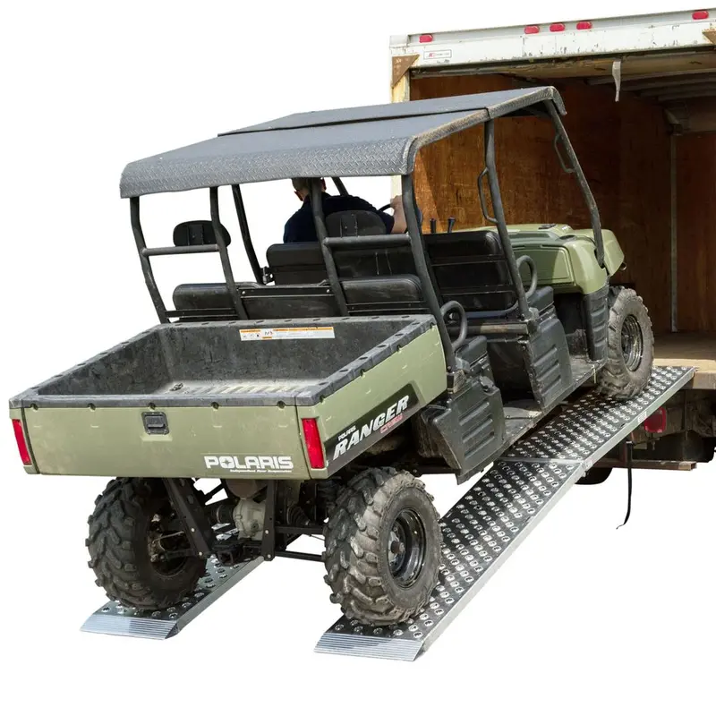 Black Widow Big Boy Ez Rizer™ Utv Ramp | Models Mf2-9619-Ez-Utv To Mf2-14419-Ez-Utv | Width 19" | Length 8' To 12' | Capacity Up To 3,000 Lb | Horsepower 4 To 90+ Hp | For Utv, Atv & Golf Cart 1