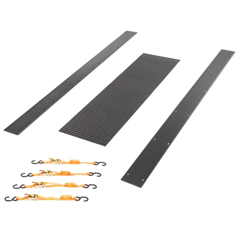 Black Widow Black Ice Essential Single Snowmobile Trailer Kit | Model Sno-Tk-Se | 6" Ski Guides | For Single Snowmobile Trailers 1