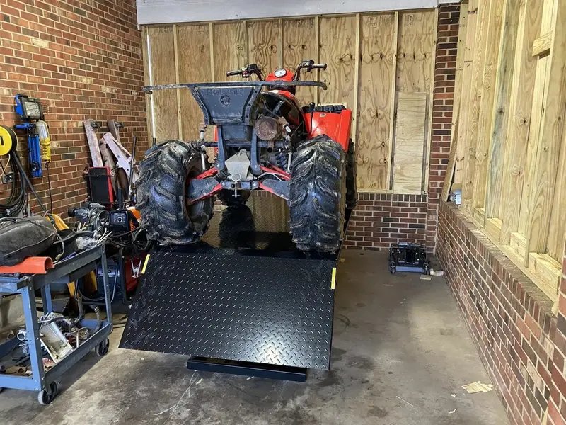 Black Widow Hydraulic Atv Lift Table | Model Bw-1500Ao-V2 | Size 78" X 47" Platform | Capacity 1,500 Lb | Horsepower 4 To 90+ Hp | For Atv & Utv Maintenance 2