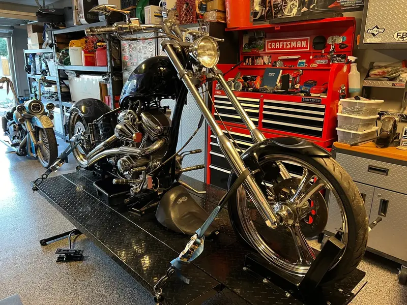 Black Widow Lift Table Extension System | Models Bw-1000A-Ext & Bw-1000A-Side | Size +14" Length & +20" Width | Steel Add-Ons | For Bw-1000A Motorcycle Lift Tables 1