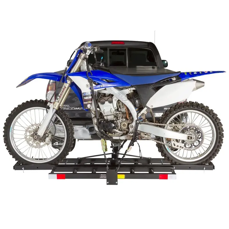 Black Widow Motorcycle Hitch Carrier Non-Folding | Model Mcc-500-F | Track Width 6.9" | Capacity 500 Lb | Fits Class Iii & Iv 2" Hitches 1