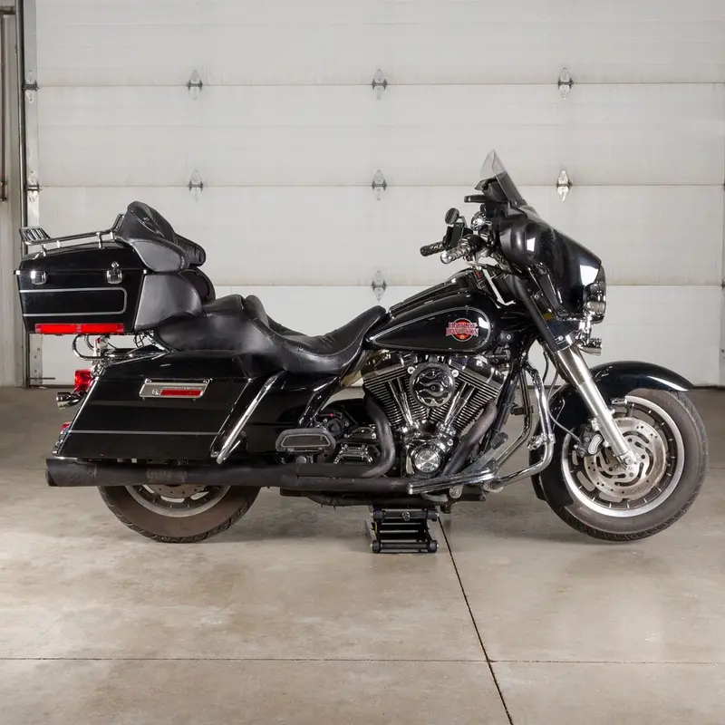 Black Widow Motorcycle Scissor Jack | Model Bw-1604A | Platform Size 15" X 9" | Capacity 1,100 Lb | For Street, Cruiser & Touring Motorcycles 1
