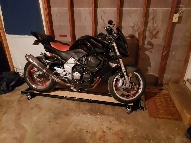 Black Widow Sport Bike & Motorcycle Dolly | Model Mc-Dolly | Size 30.5" Wide | Capacity 1,250 Lb | For Sport, Cruiser & Touring Motorcycles 1