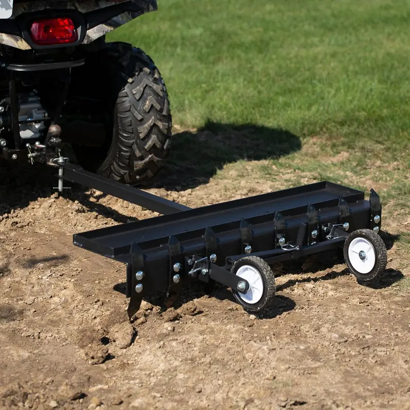 Black Widow Steel Chisel Plow | Model Atv-Plow-1661 | Size 53" L X 47.25" W | Horsepower 4 To 90+ Hp | For Atvs & Utvs 1