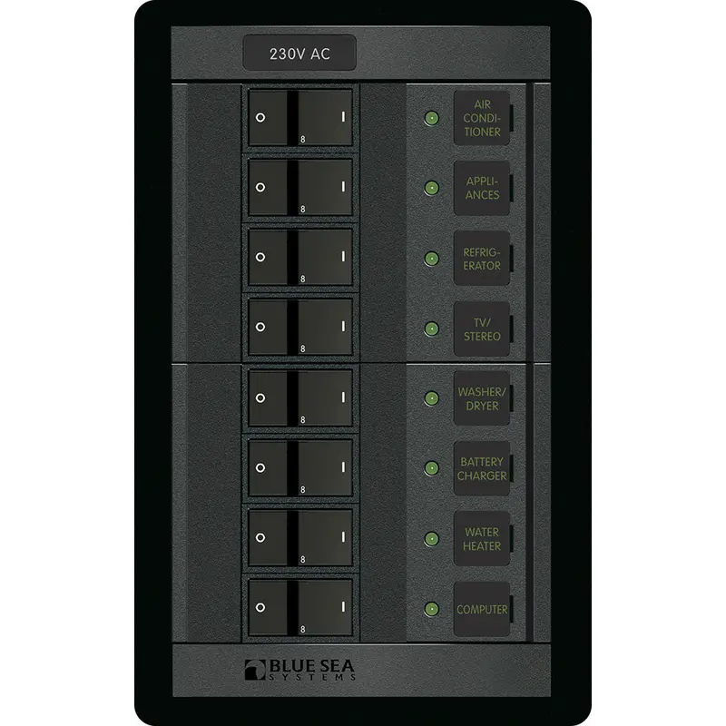 Blue Sea 230 Volt Ac 8 Position 360 Panel [1229] 1