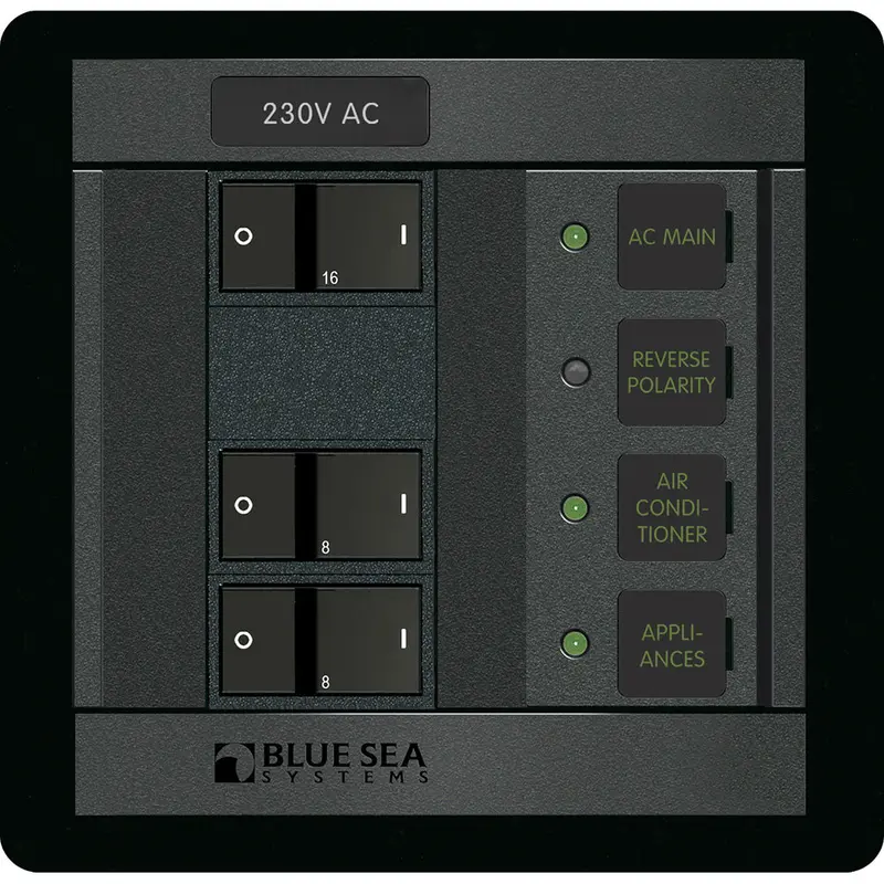 Blue Sea 230 Volt Ac Main + 2 Positions [1215] 1