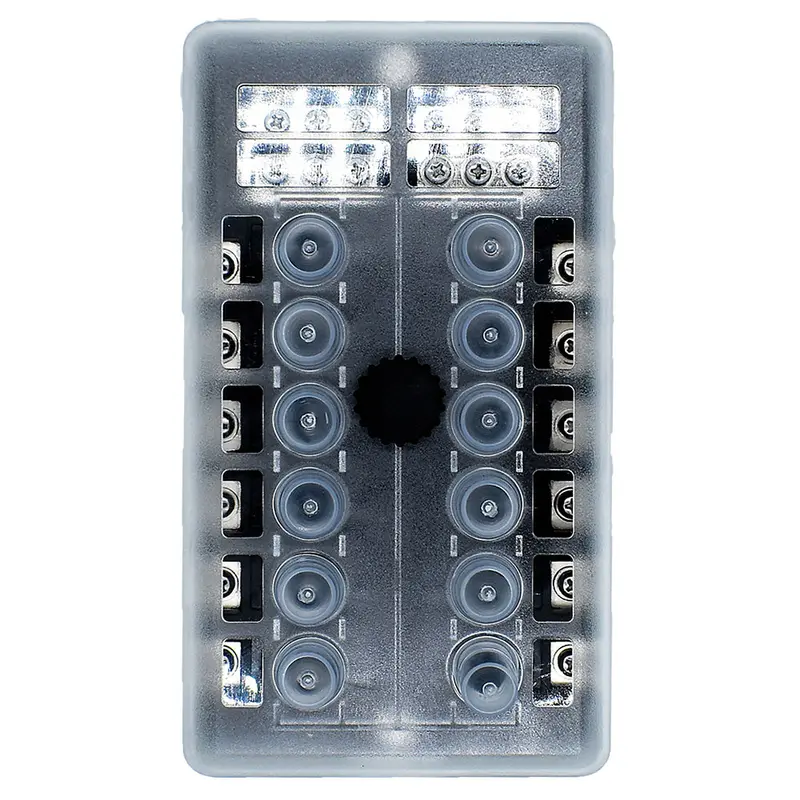 Bluewater 12 Position Beaker Block W/Cover [3200-2001-012] 1