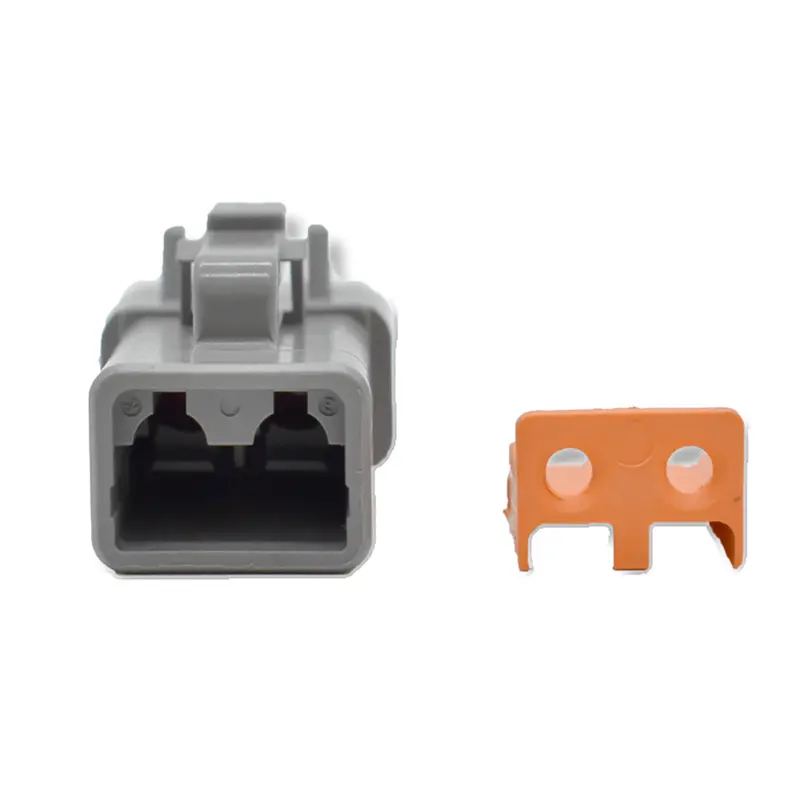 Bluewater 2 Position Dtp Female Connector W/Wedge Lock [Dtp06-2S] 1
